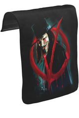 V for Vendetta - Give Him a Mask Unisex Black Snap-On Messenger Bag Cover CK-1368 
