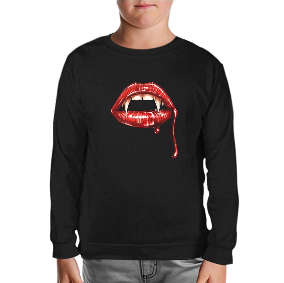 Vampire Black Kids Sweatshirt