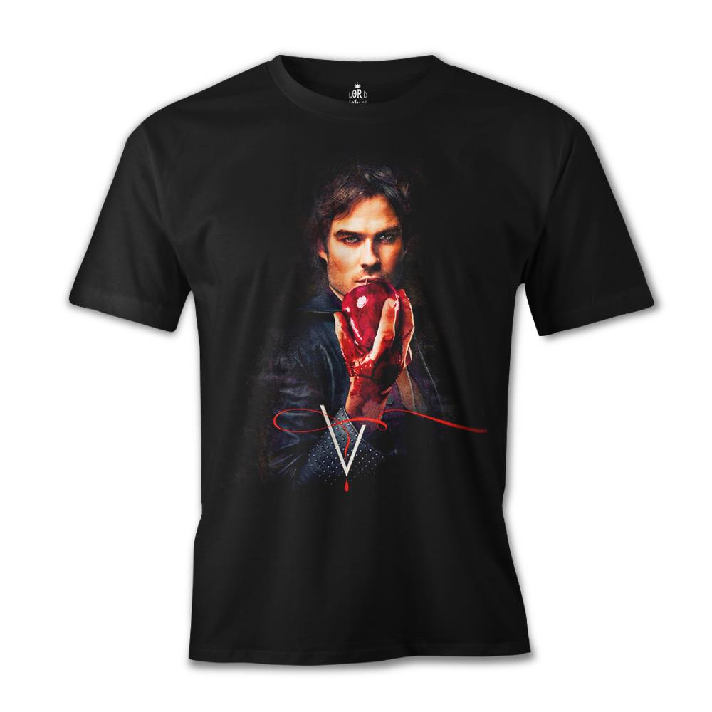 Vampire Diaries - Damon Black Men's T-Shirt