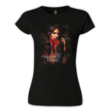 Vampire Diaries Siyah Kadın Tshirt