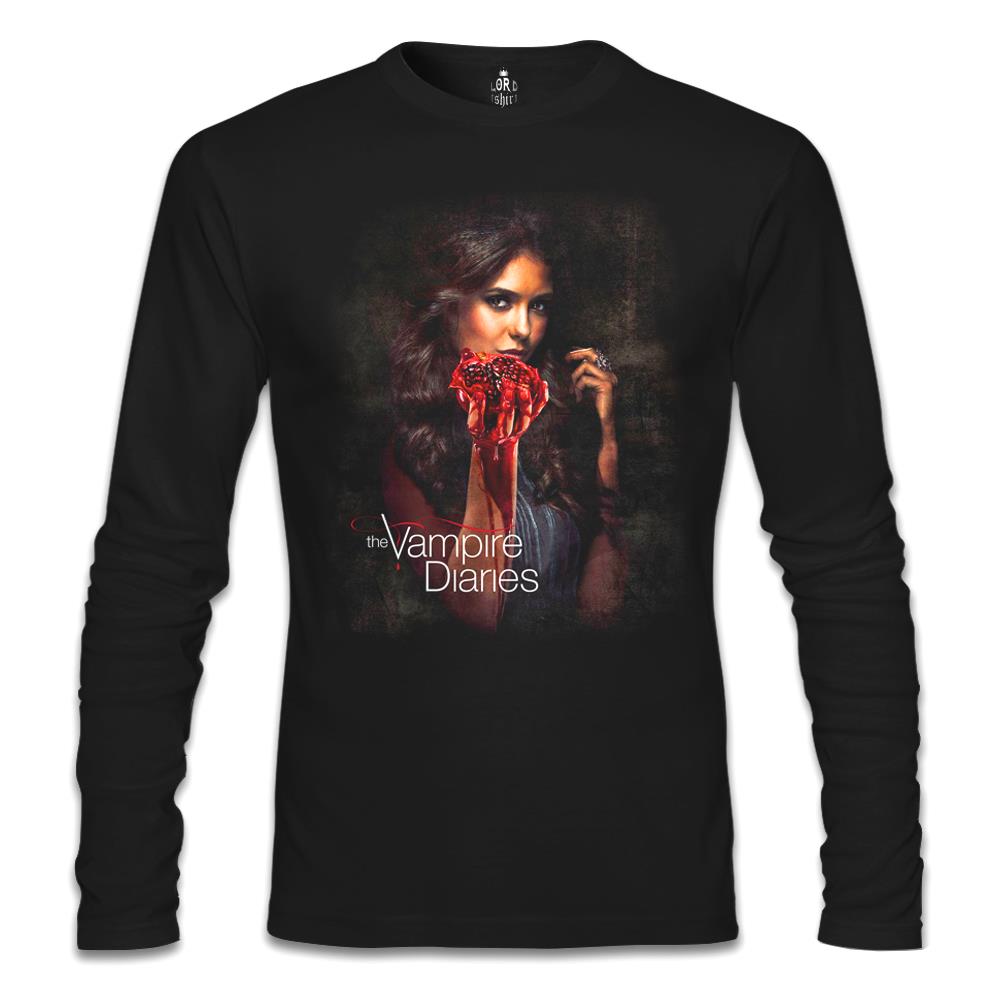 Vampire Diaries Black Men's Sweatshirt