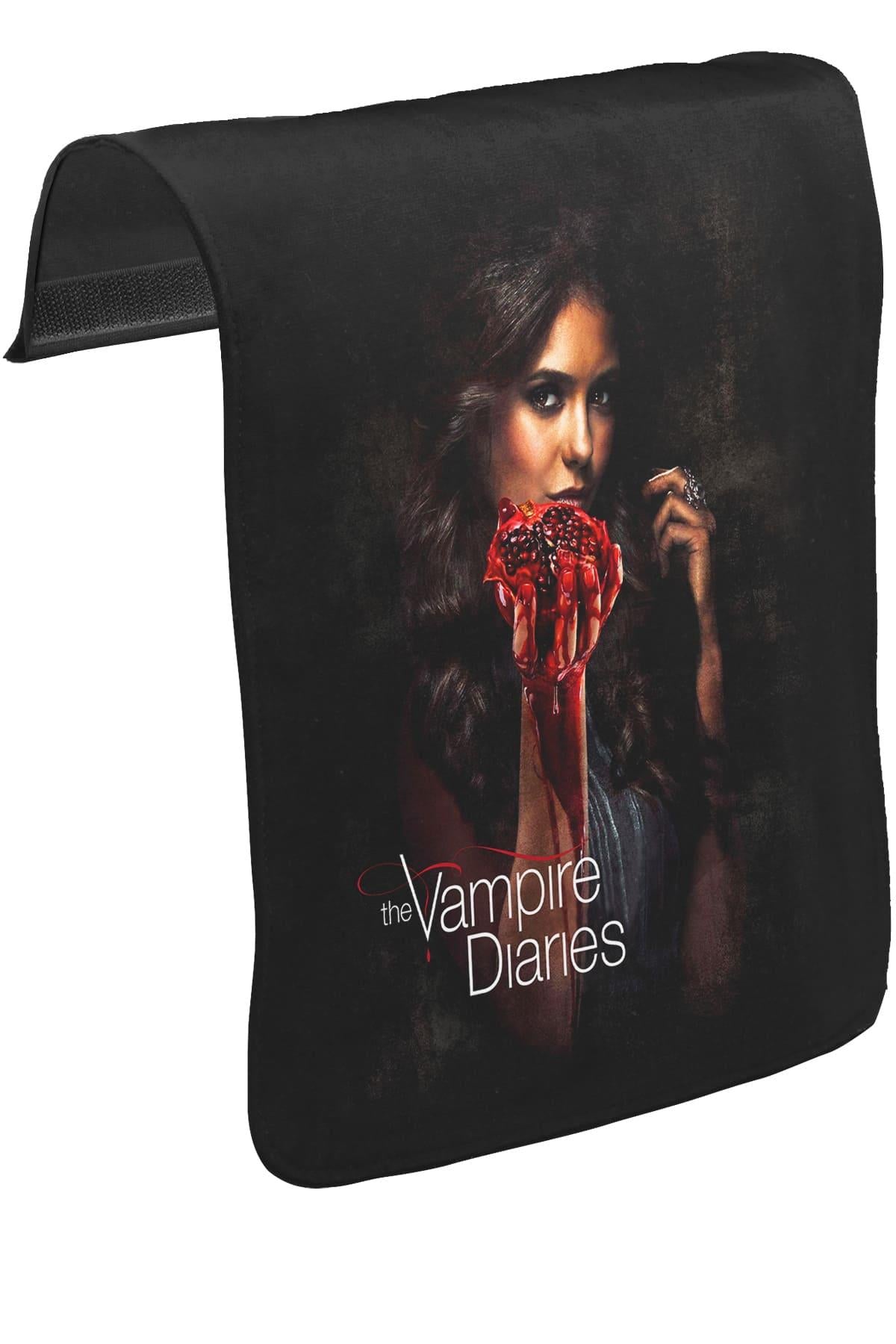 Vampire Diaries Unisex Siyah Tak-Çıkar Postacı Çanta Kapağı CK-230