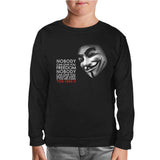 Vandetta - Freedom Black Kids Sweatshirt
