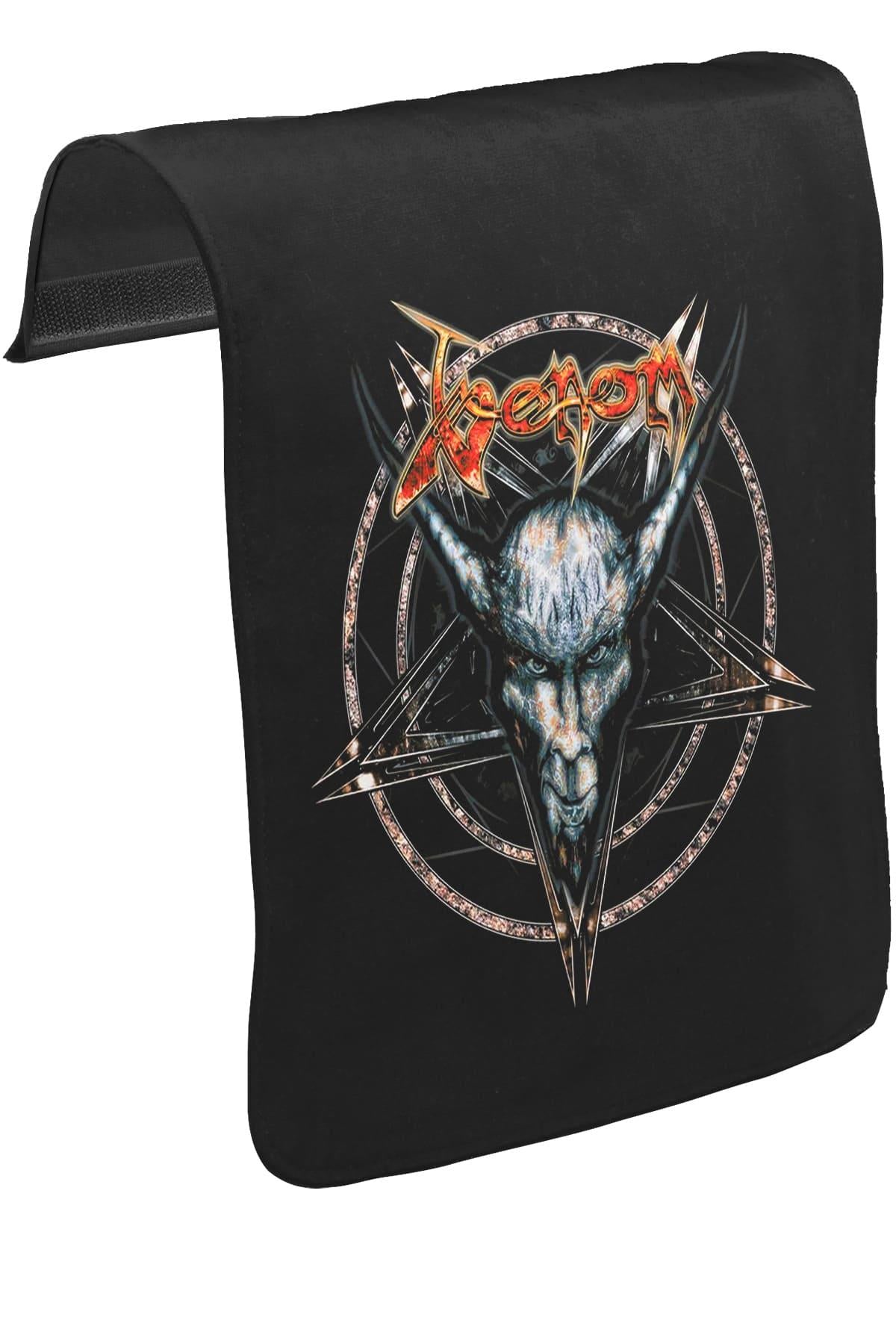 Venom Unisex Siyah Tak-Çıkar Postacı Çanta Kapağı CK-653