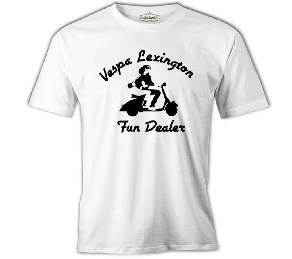 Vespa - Fun Dealer White Men's T-Shirt