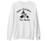 Vespa - Fun Dealer Beyaz Kalın Sweatshirt