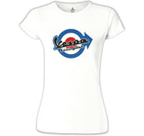 Vespa Lexington Beyaz Kadın Tshirt