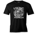 Viking Honor Ship Black Men's Tshirt