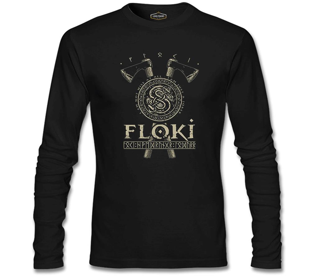 Vikings - Floki Black Men's Sweatshirt