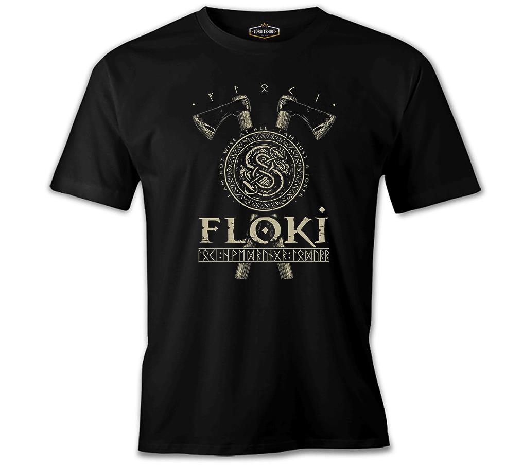 Vikings - Floki Black Men's Tshirt