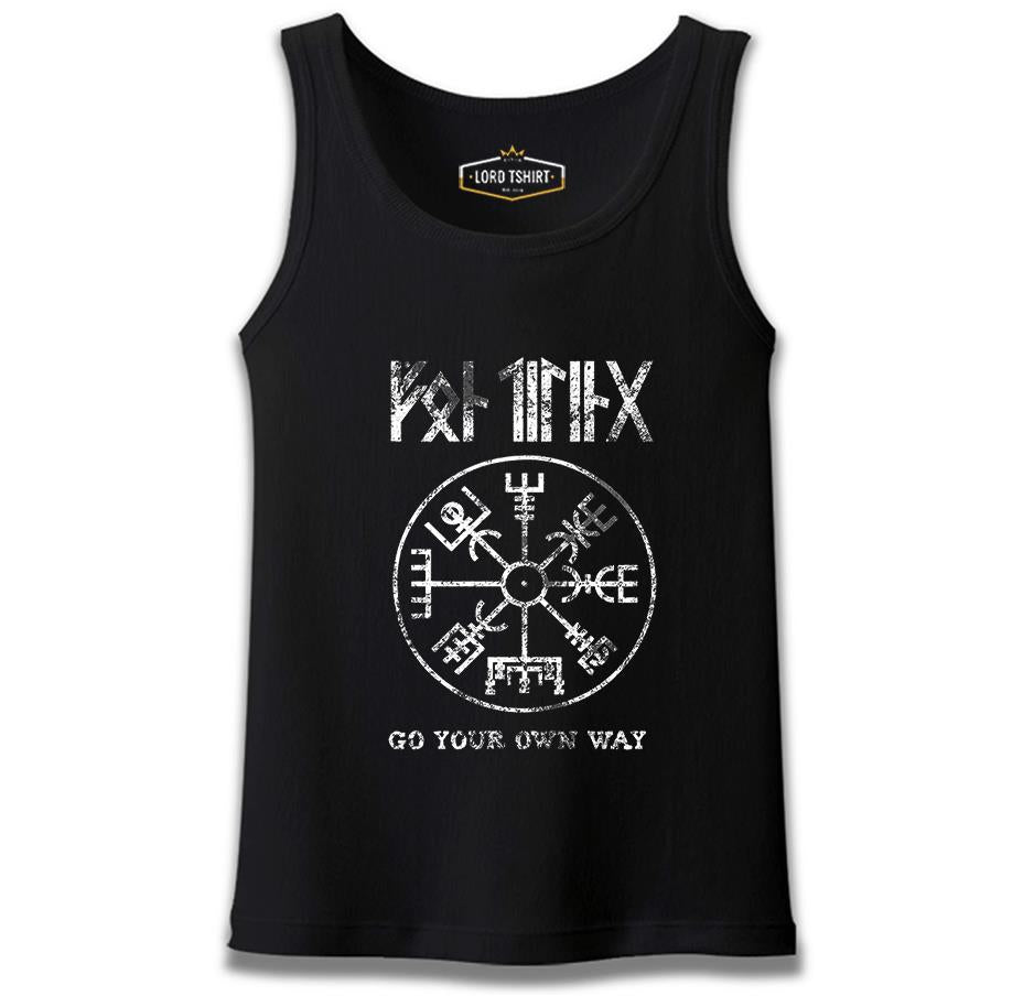 Vikings - Northern Compass Black Men's Athlete