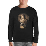 Vikings - Lagertha Black Kids Sweatshirt