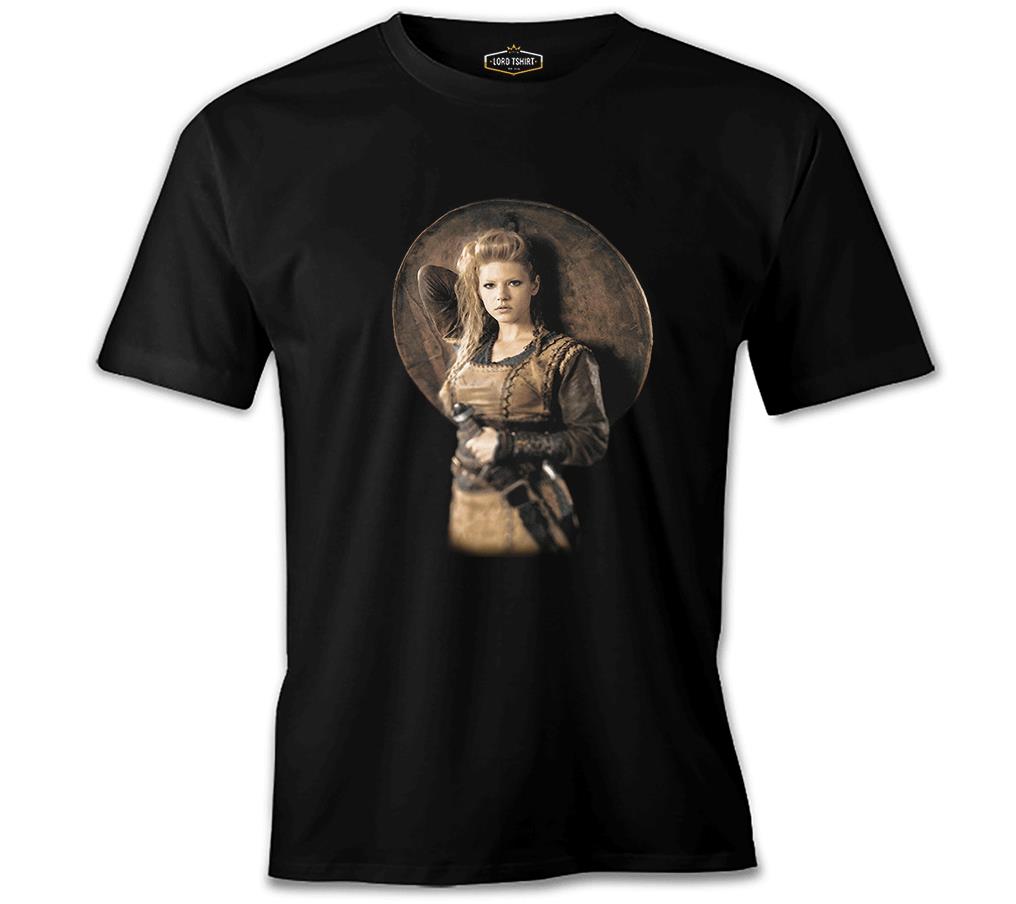 Vikings - Lagertha Black Men's Tshirt