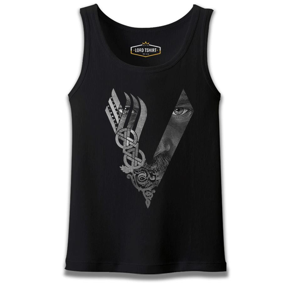 Vikings - Logo Eyes Black Men's Athlete