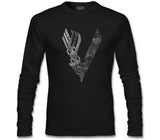Vikings - Logo Eyes Black Men's Sweatshirt