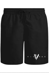 Vikings - Logo Unisex Siyah Şort