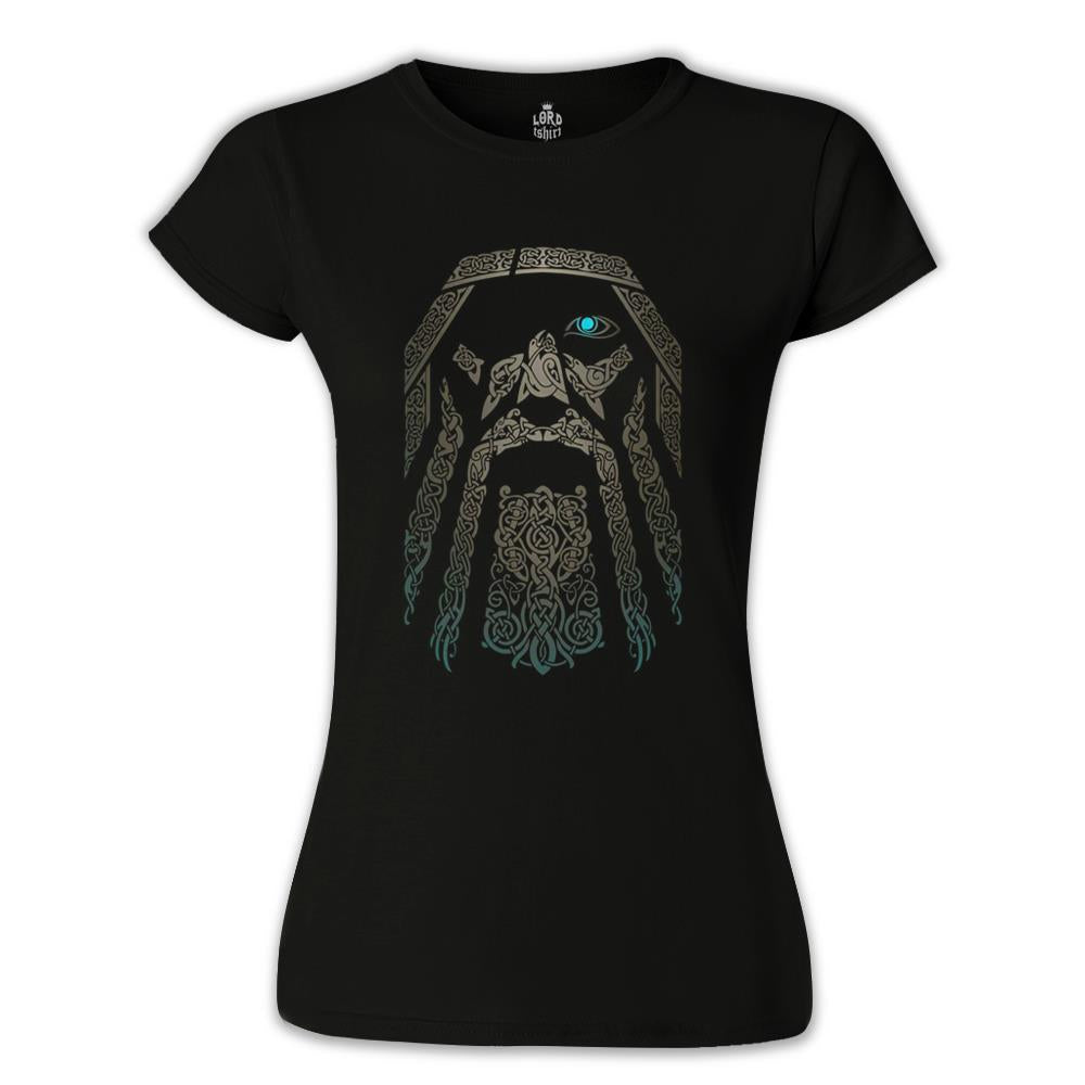 Vikings - Odin Black Women's Tshirt