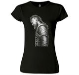 Vikings - Ragnar III Siyah Kadın Tshirt