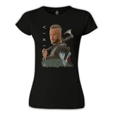 Vikings - Ragnar Axe Siyah Bayan Tshirt