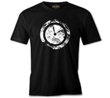 Vintage Clock Black Men's Tshirt