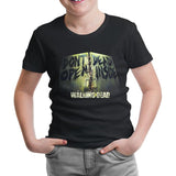Walking Dead Siyah Çocuk Tshirt
