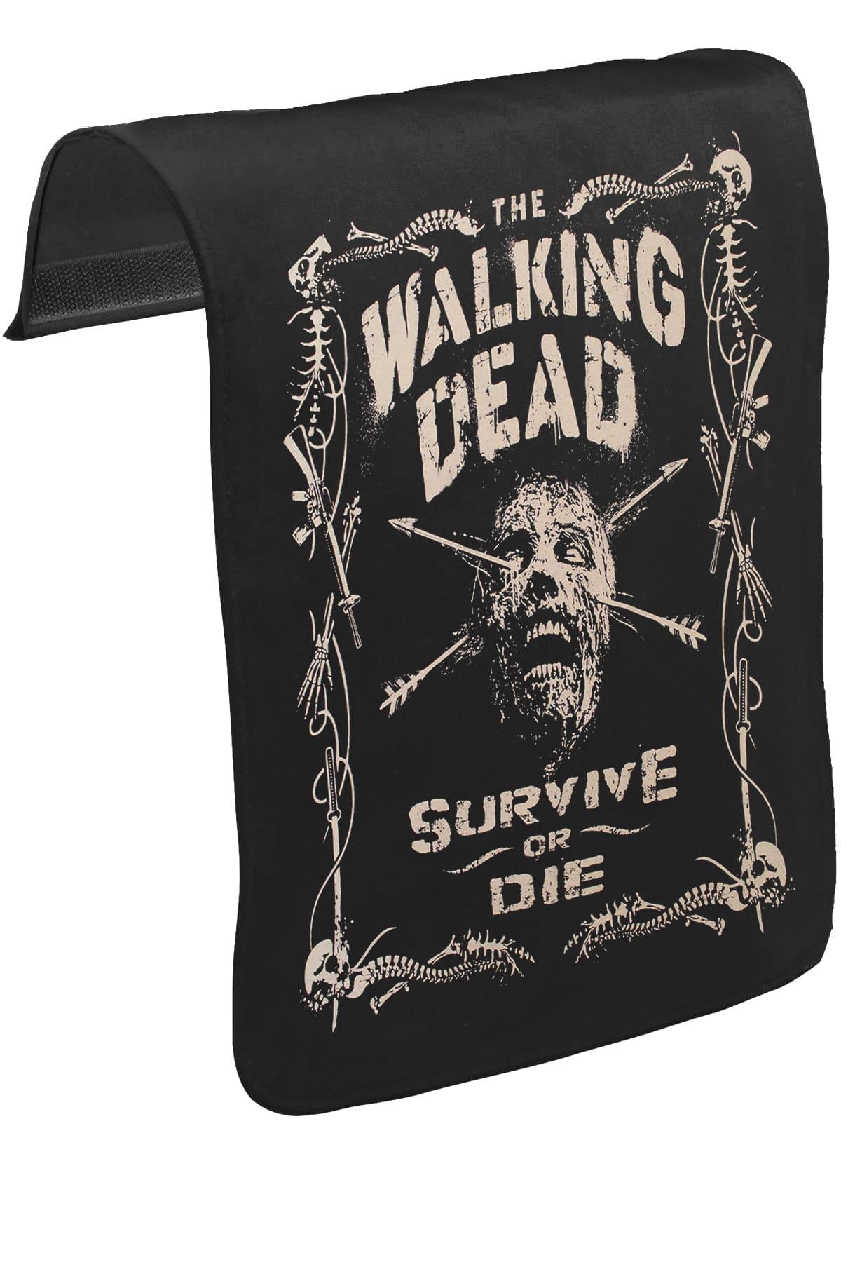 Walking Dead - Survive or Die Unisex Black Snap-On Messenger Bag Cover CK-1065 