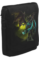 Warcraft - Illidan Stormrage Unisex Siyah Postacı Çanta