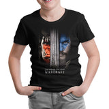 Warcraft - Two Worlds One Home Siyah Çocuk Tshirt