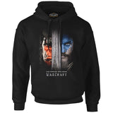 Warcraft - Two Worlds One Home Black Men's Zipperless Hoodie
