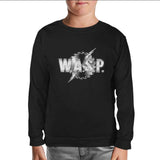 WASP Logo - Black Kids Sweatshirt