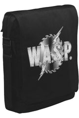 WASP Logo - Unisex Siyah Postacı Çanta