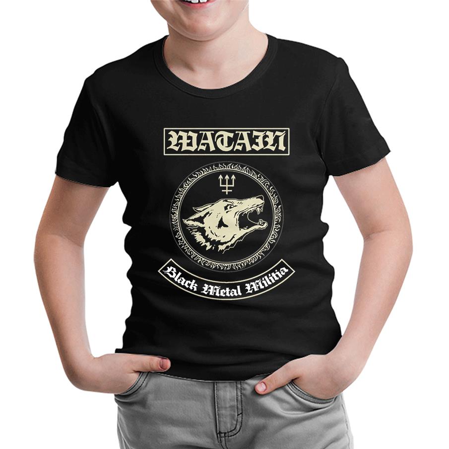 Watain Siyah Çocuk Tshirt