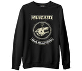 Watain  Siyah Erkek Kalın Sweatshirt