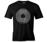 Waves on a Vinyl Black Men's Tshirt