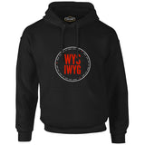 Whay You See What You Get Black Men's Zipperless Hoodie
