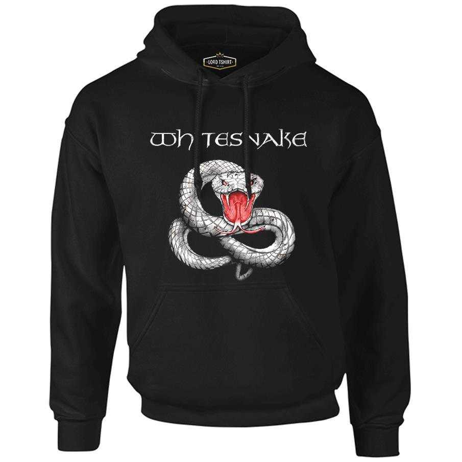 Whitesnake - Snake Black Men's Zipperless Hoodie