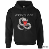 Whitesnake - Snake Black Men's Zipperless Hoodie