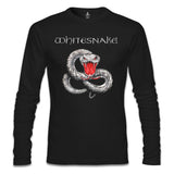 Whitesnake - Snake Siyah Erkek Sweatshirt