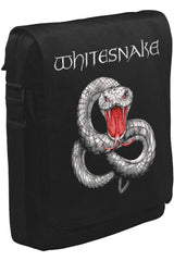 Whitesnake - Snake Unisex Siyah Postacı Çanta