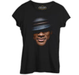 Will Smith Siyah Kadın Tshirt