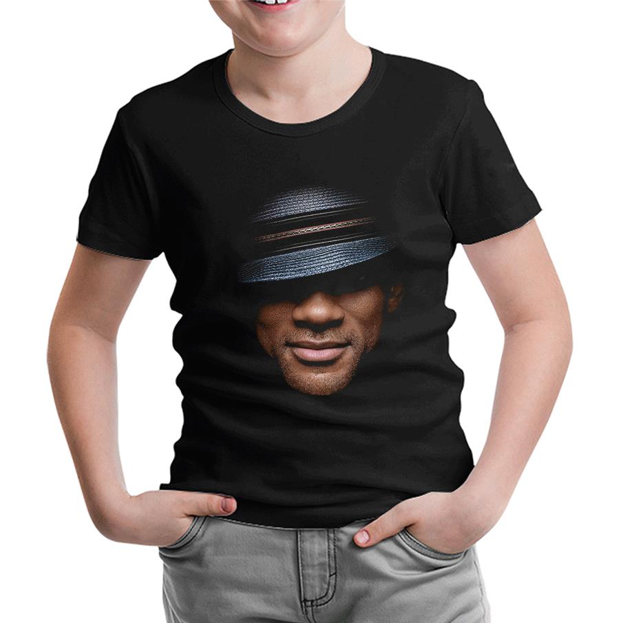 Will Smith Siyah Çocuk Tshirt
