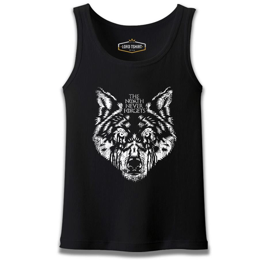 Winter is Coming Wolf Black Men's Athlete