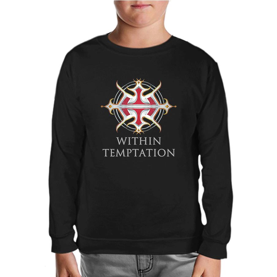 Within Temptation - Logo Black Kids Sweatshirt