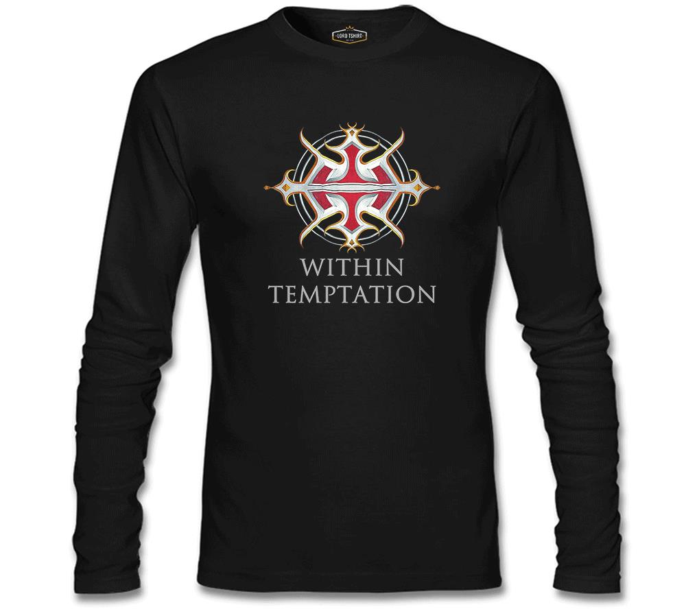 Within Temptation - Logo Black Men's Sweatshirt