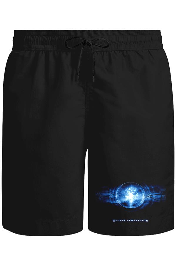 Within Temptation Unisex Siyah Şort