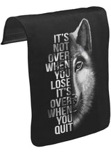 Wolf - When You QuitUnisex Siyah Tak-Çıkar Postacı Çanta Kapağı CK-895