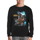 World of Warcraft - Cataclysm Siyah Çocuk Sweatshirt
