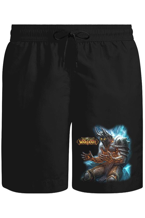 World of Warcraft - Cataclysm Unisex Siyah Şort