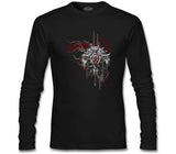 World of Warcraft - Horde Logo in Cahins Siyah Erkek Sweatshirt