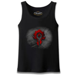 World of Warcraft - Horde Logo Siyah Erkek Atlet